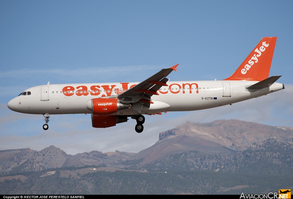 G-EZTN - Airbus A320-214 - EasyJet Airline