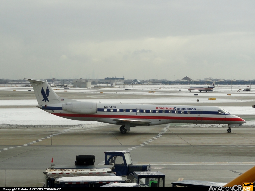N374SK - Embraer EMB-135KL (ERJ-140LR) - American Connection (Trans States Airlines)