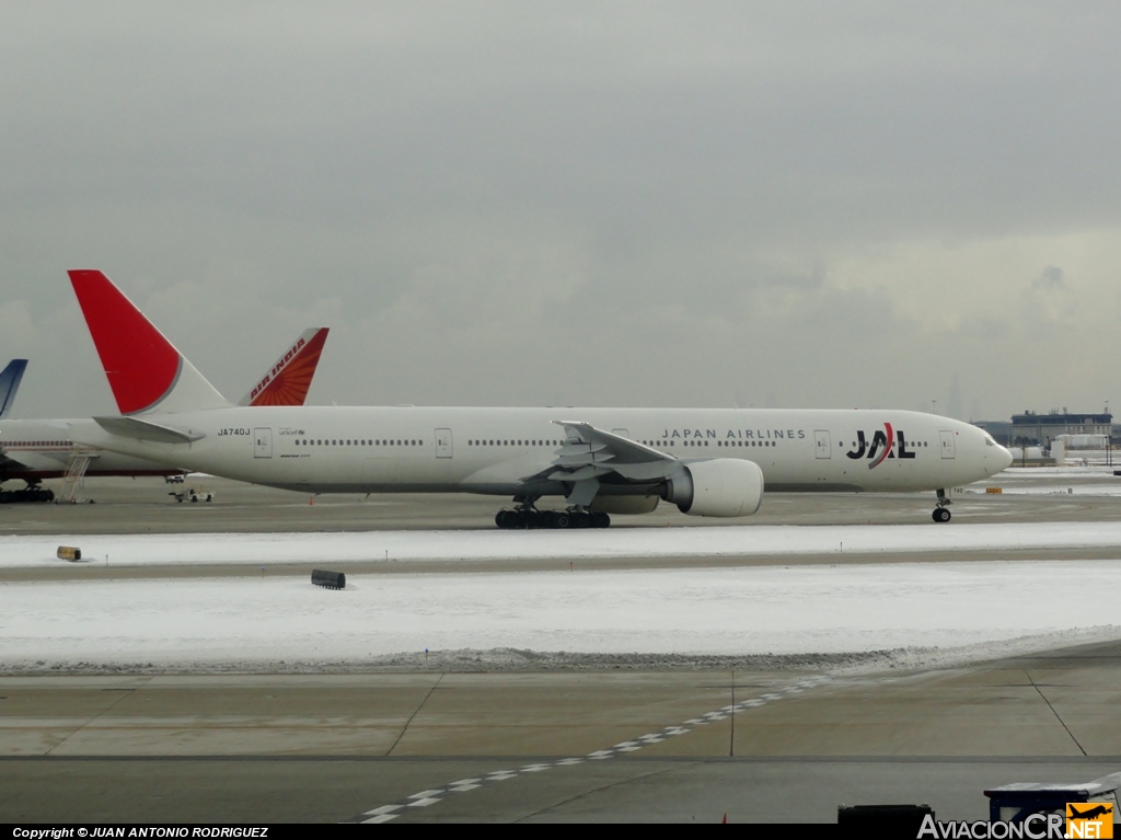 JA-740J - Boeing 777-346/ER - Japan Airlines - JAL