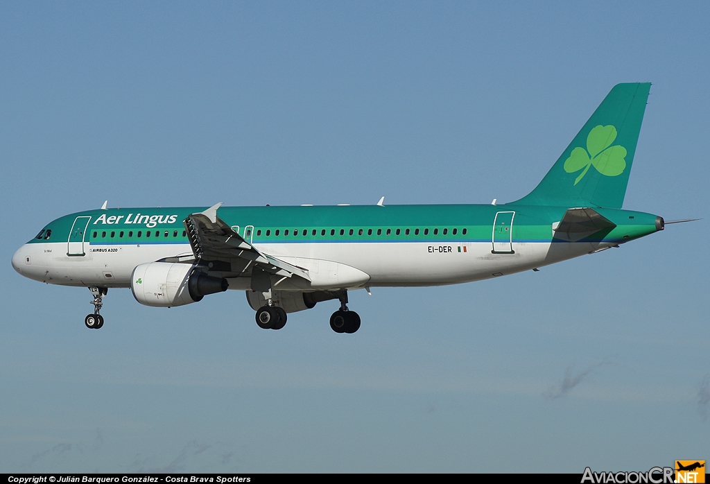 EI-DER - Airbus A320-214 - Aer Lingus