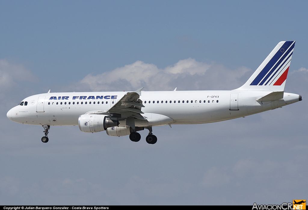 F-GFKX - Airbus A320-211 - Air France