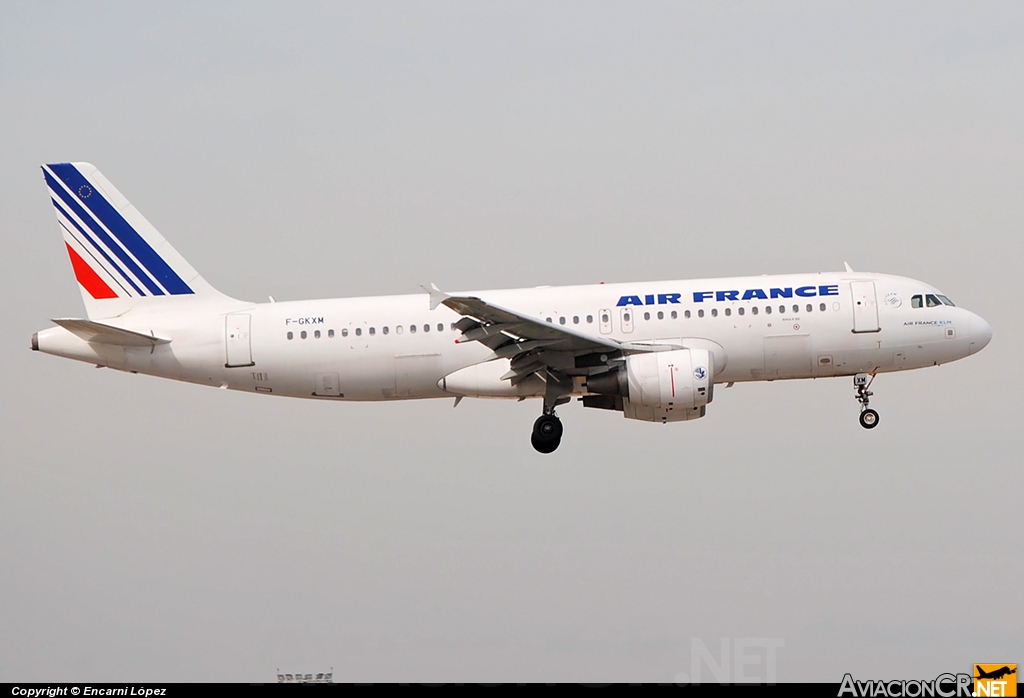 F-GKXM - Airbus A320-214 - Air France