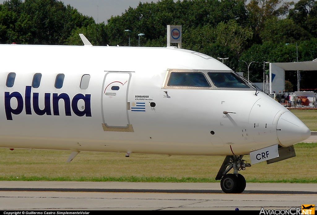 CX-CRF - Bombardier CRJ-900LR - Pluna Uruguay