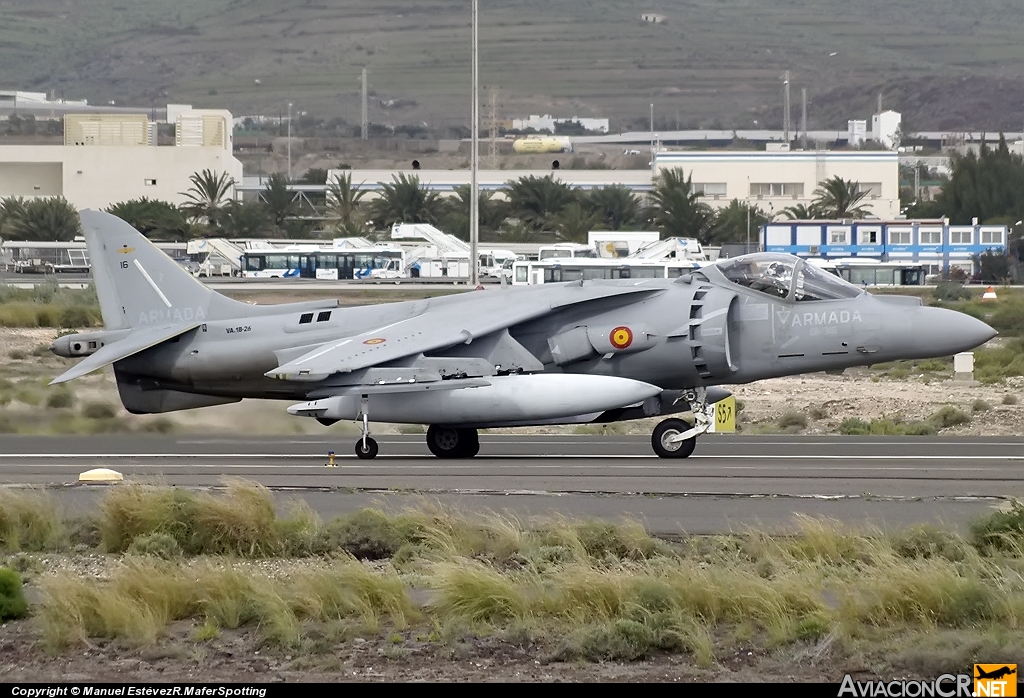 VA.1B-26 - McDonnell Douglas AV-8B+ Harrier II - Fuerza Aérea Espanola
