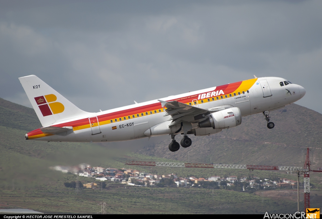 EC-KOY - Airbus A319-111 - Iberia