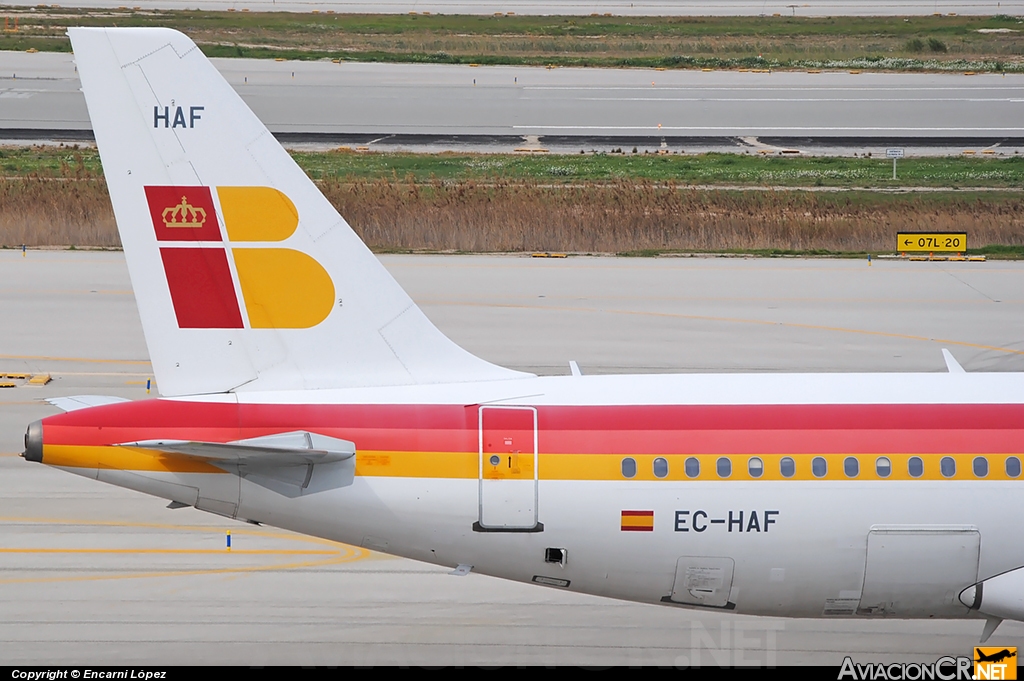 EC-HAF - Airbus A320-214 - Iberia