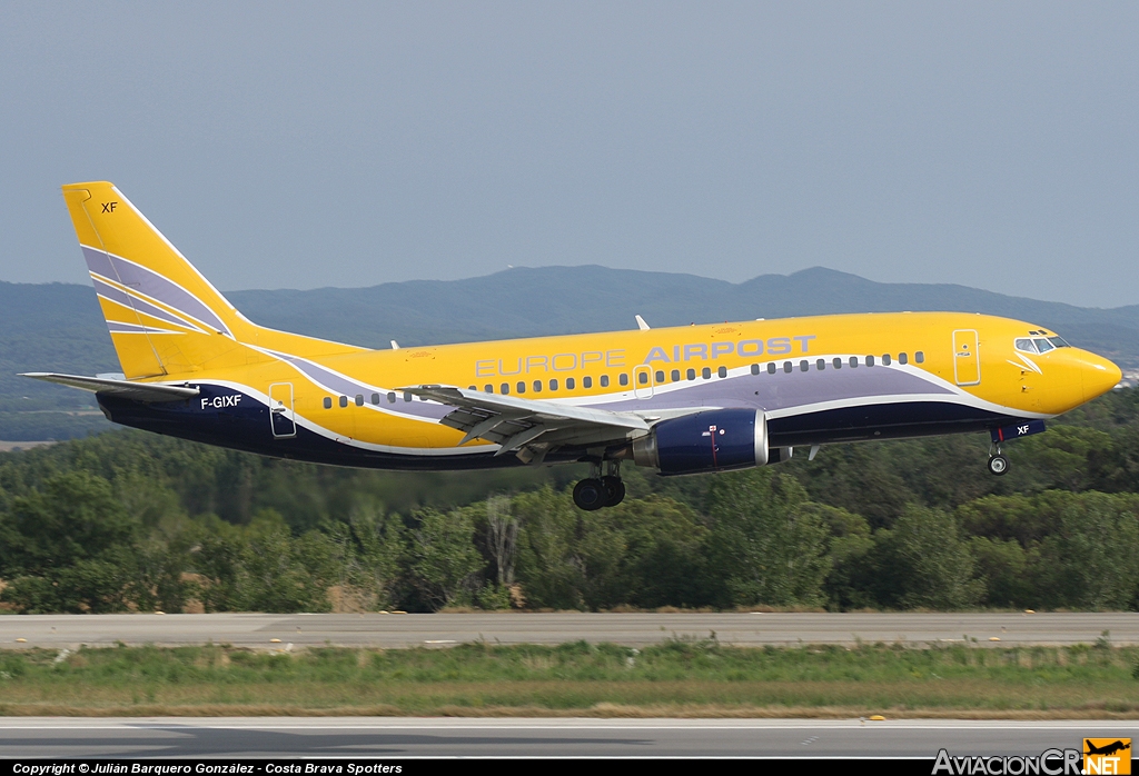 F-GIXF - Boeing 737-3B3(QC) - Europe Airpost