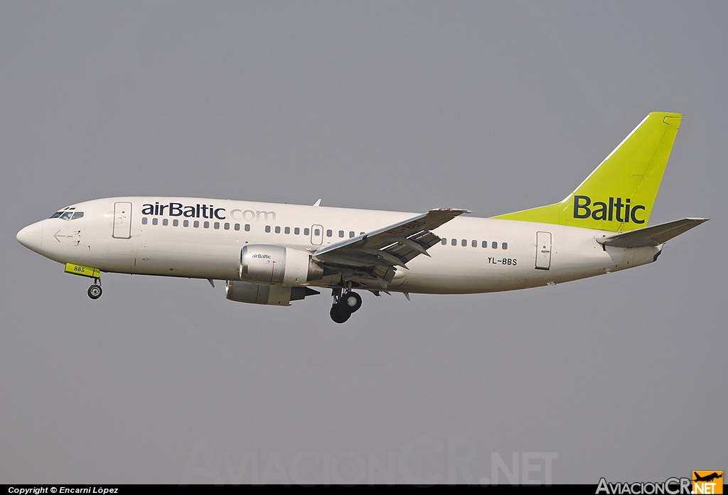 YL-BBS - Boeing 737-31S - Air Baltic