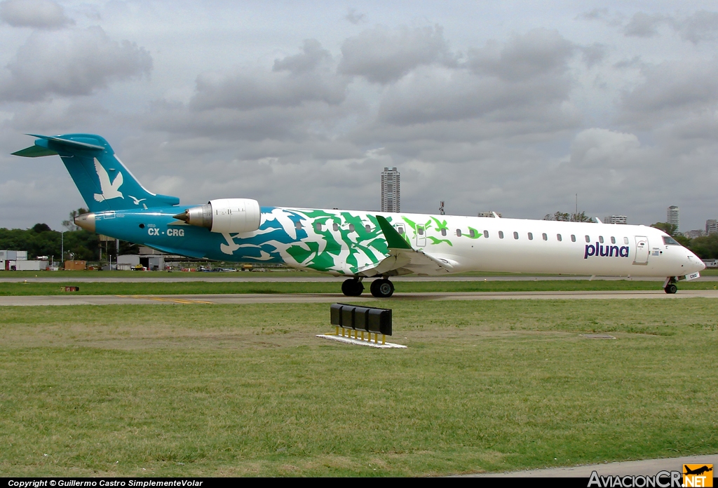 CX-CRG - Bombardier CRJ-900LR - Pluna Uruguay