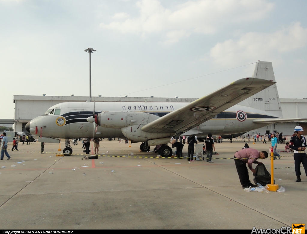 60305 - Hawker Siddeley HS-748 Srs2/208 Andover - Real Fuerza Aerea de Tailandia