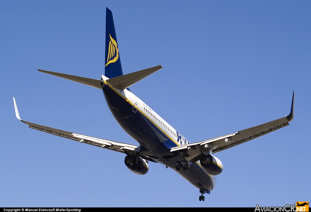 EI-EKJ - Boeing	737-8AS/WL - Ryanair