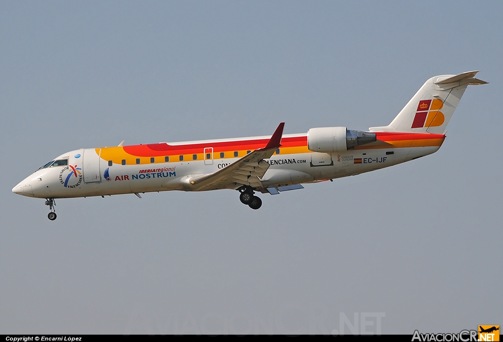 EC-IJF - Canadair CL-600-2B19 Regional Jet CRJ-200ER - Iberia Regional (Air Nostrum)