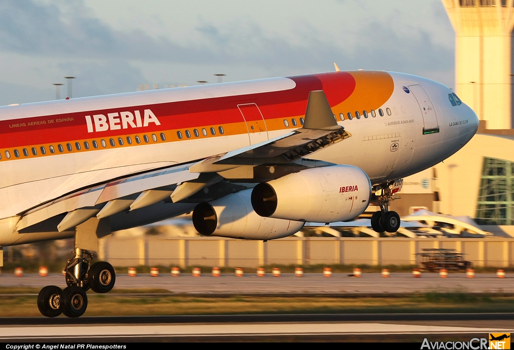 EC-KOU - Airbus A340-313 - Iberia