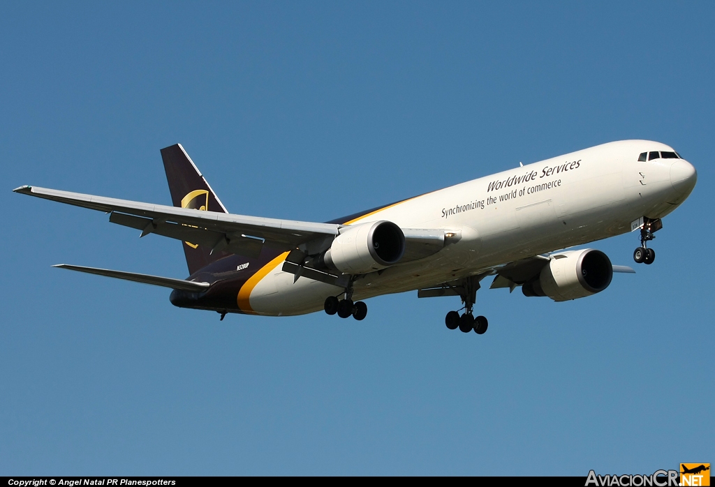 N328UP - Boeing 767-34AF/ER - UPS - United Parcel Service