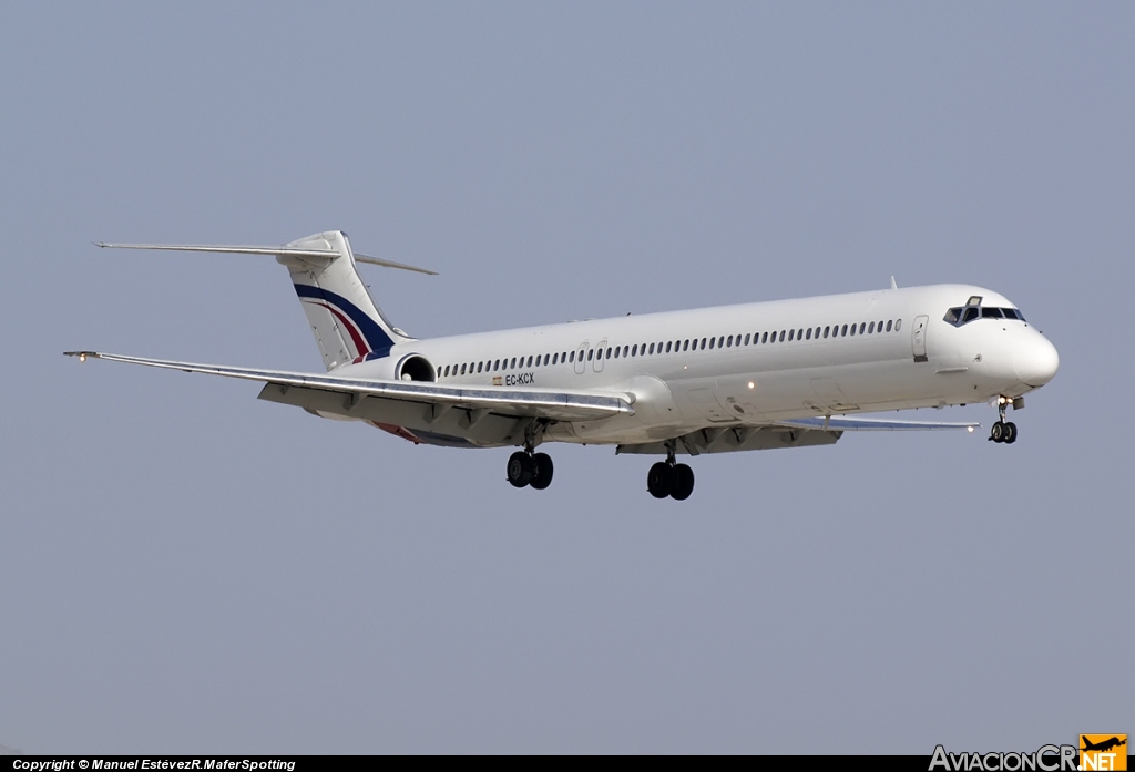 EC-KCX - McDonnell Douglas	MD-83 - Swiftair