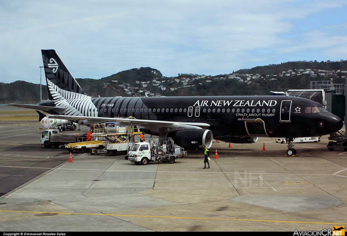 ZK-OAB - Airbus A320-232 - Air New Zealand