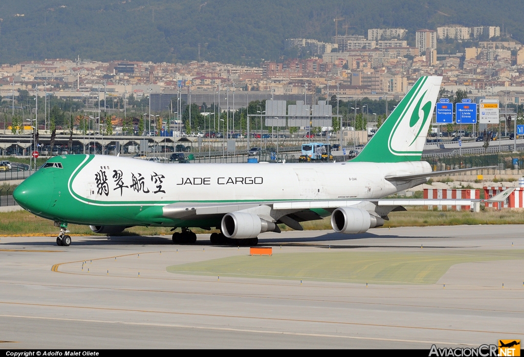 B-2441 - Boeing 747-4EVF/ER/SCD - Jade Cargo International