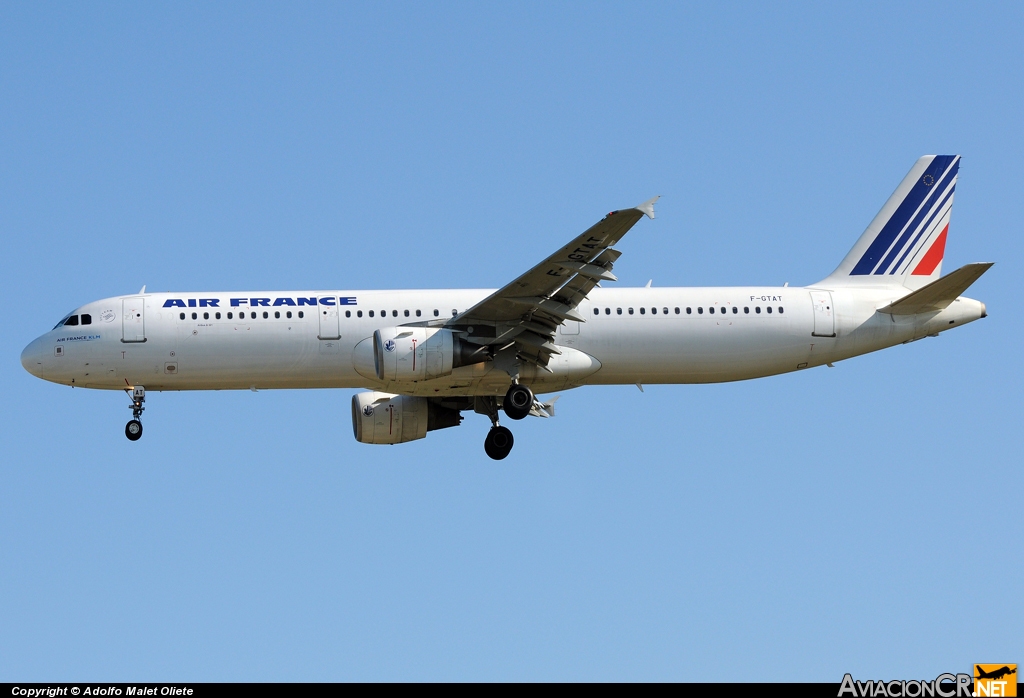 F-GTAT - Airbus A321-211 - Air France