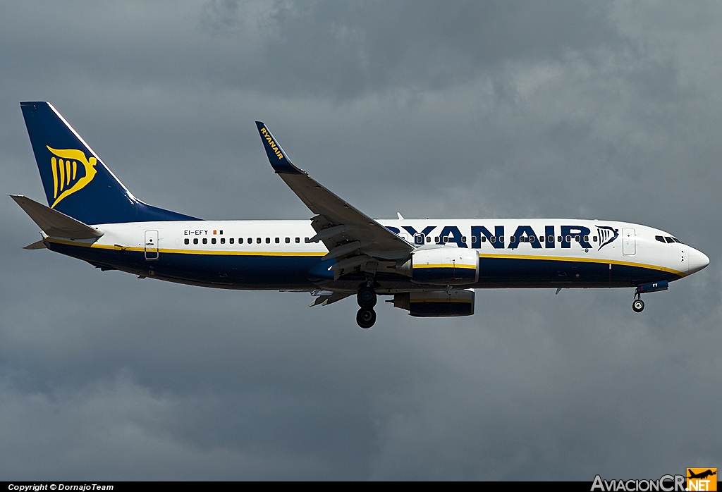 EI-EFY - Boeing 737-8AS - Ryanair