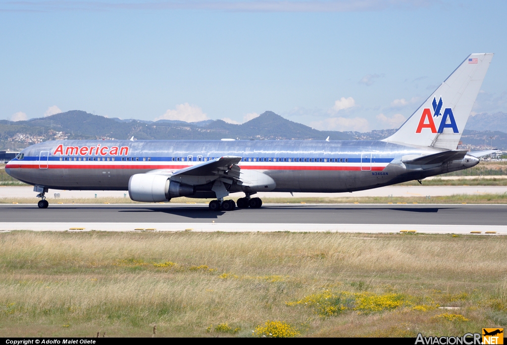 N346AN - Boeing 767-323/ER - American Airlines