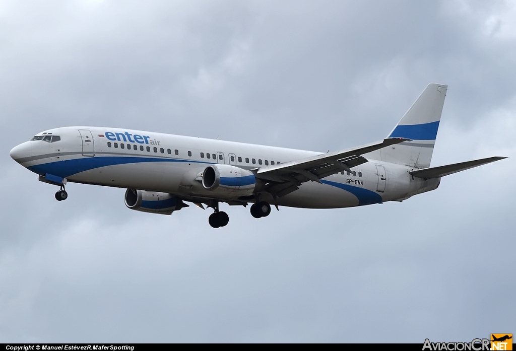 SP-ENA - Boeing 737-4Q8 - Enter Air