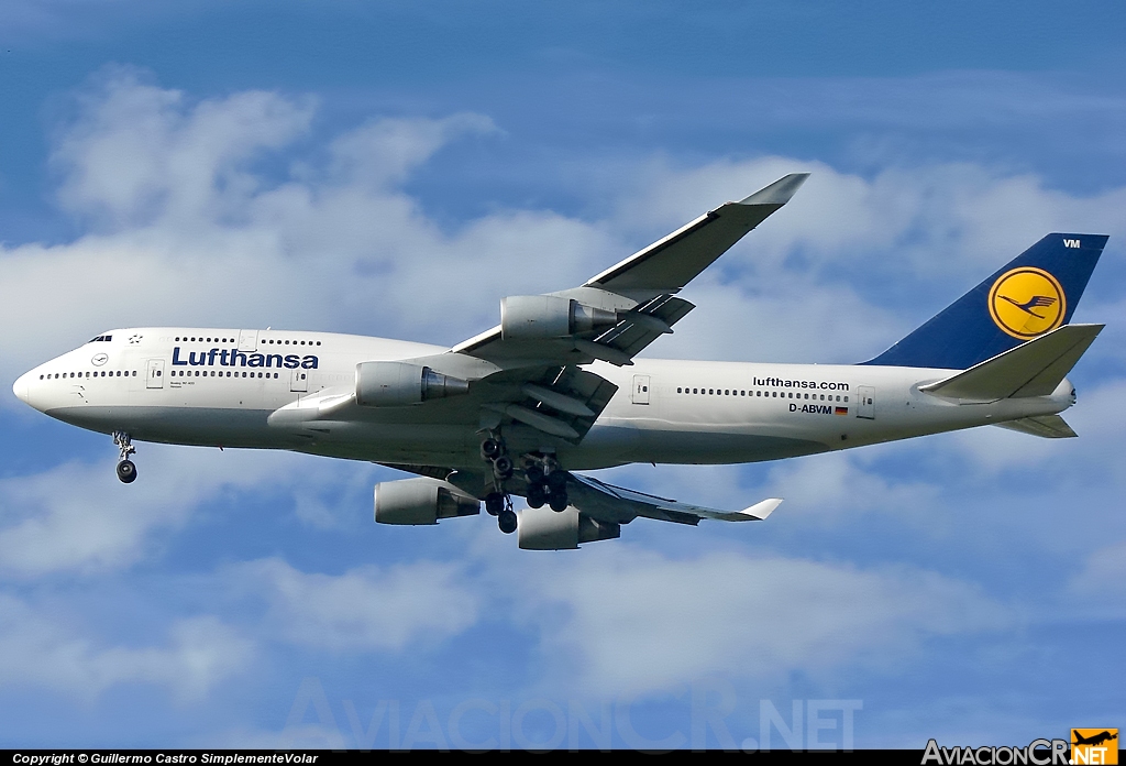 D-ABVM - Boeing 747-430 - Lufthansa