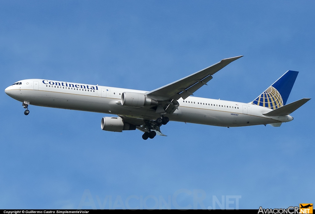 N66057 - Boeing 767-424ER - Continental Airlines