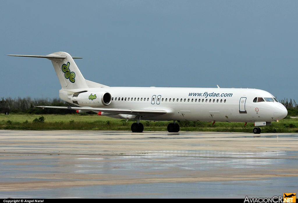 PJ-DAB - Fokker 100 - DAE - Dutch Antilles Express