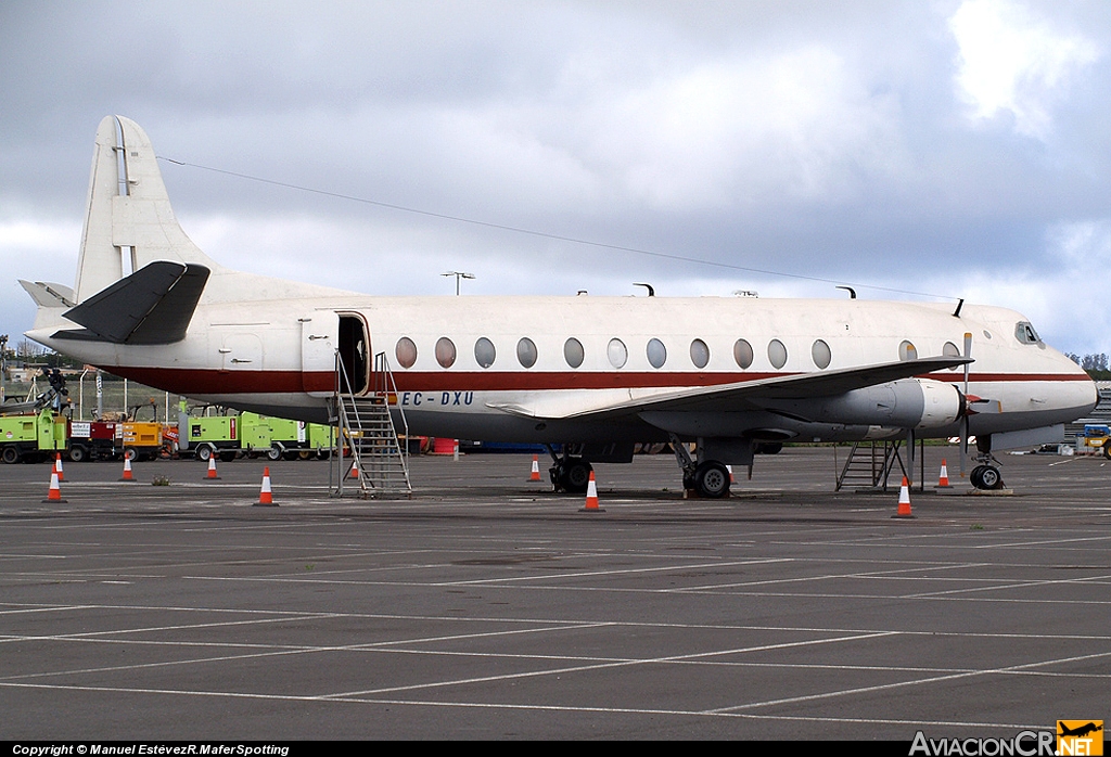 EC-DXU - Vickers 806 Viscount - Lineas Aereas Canarias (LAC)