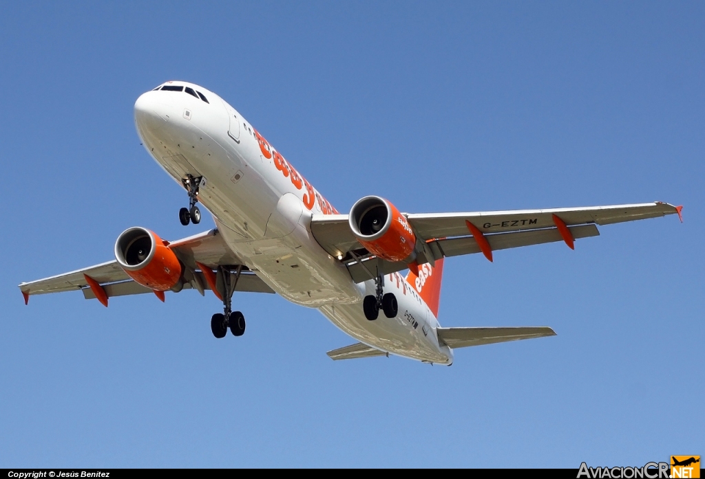 G-EZTM - Airbus A320-214 - EasyJet Airline