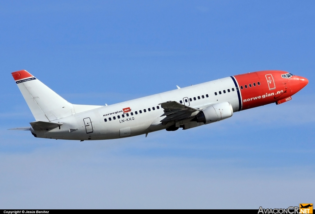 LN-KKQ - Boeing 737-36Q - Norwegian Air Shuttle