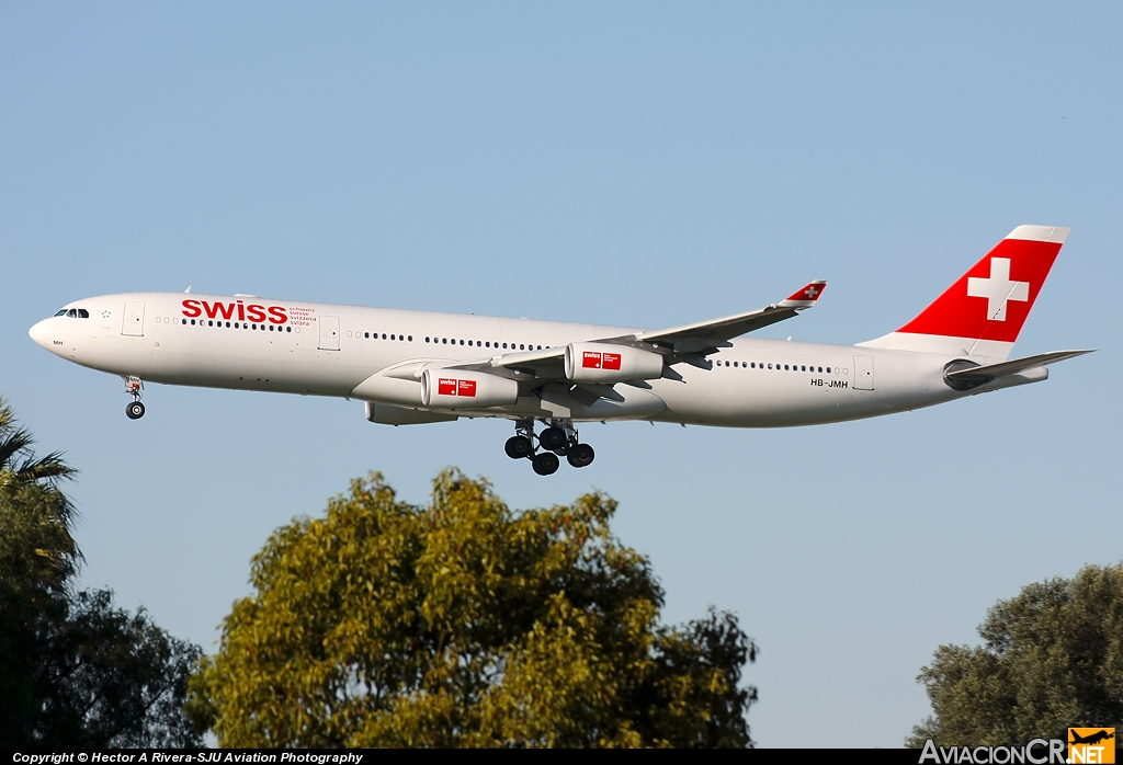 HB-JMH - Airbus A340-313X - Swiss International Air Lines