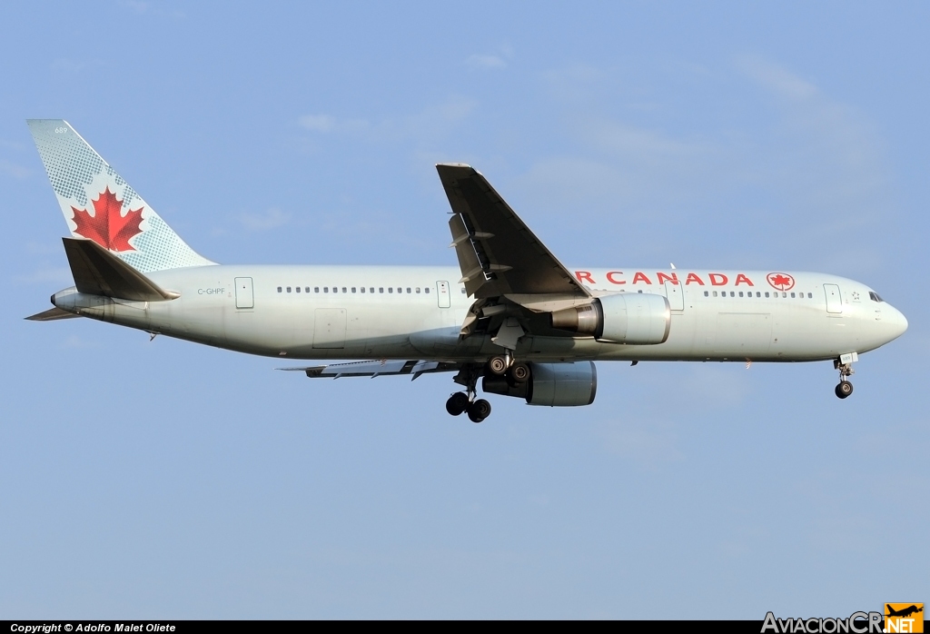C-GHPF - Boeing 767-3Y0/ER - Air Canada