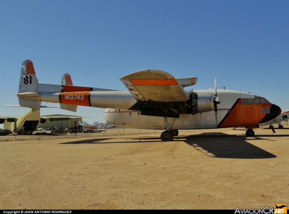 N13743 - Fairchild C-119C Flying Boxcar - US Forest Service (USFS)