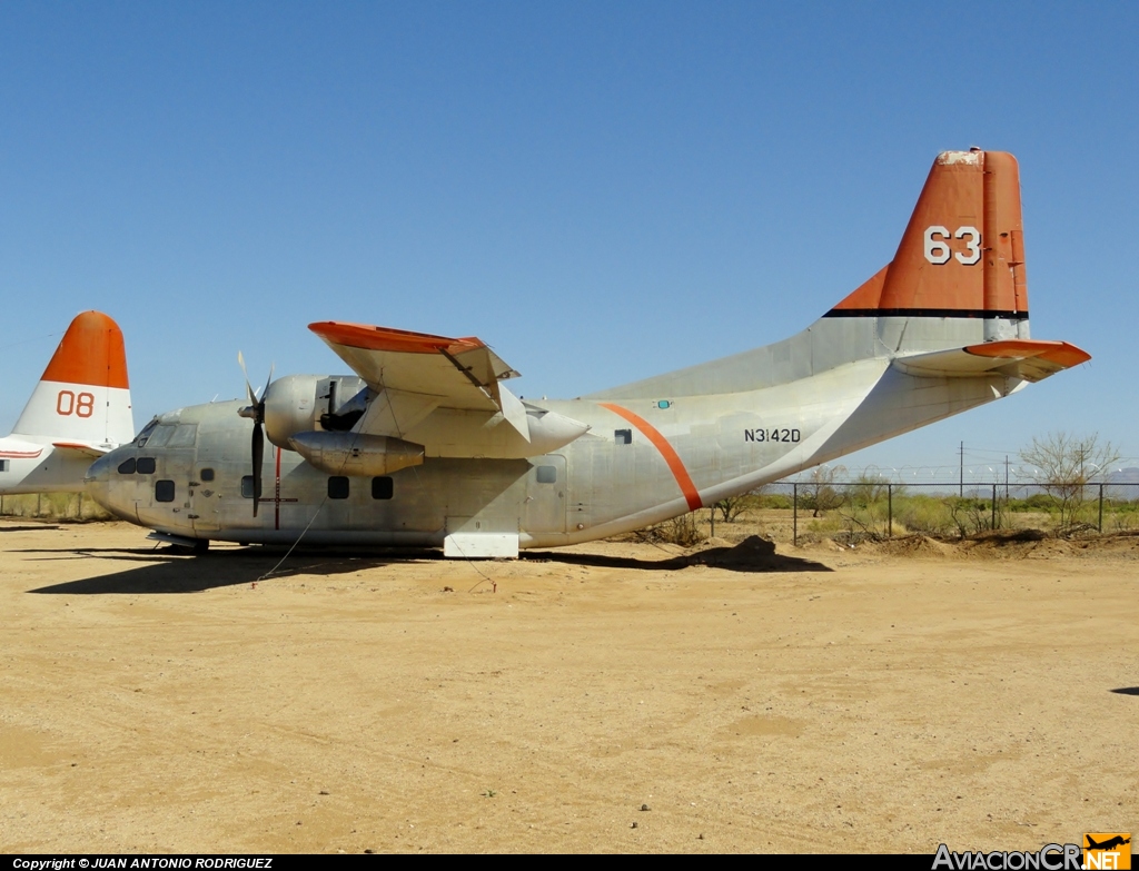 N3142D - Fairchild C-123K Provider - US Forest Service (USFS)