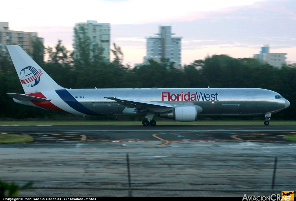 N422LA - Boeing 767-346F/ER - Florida West