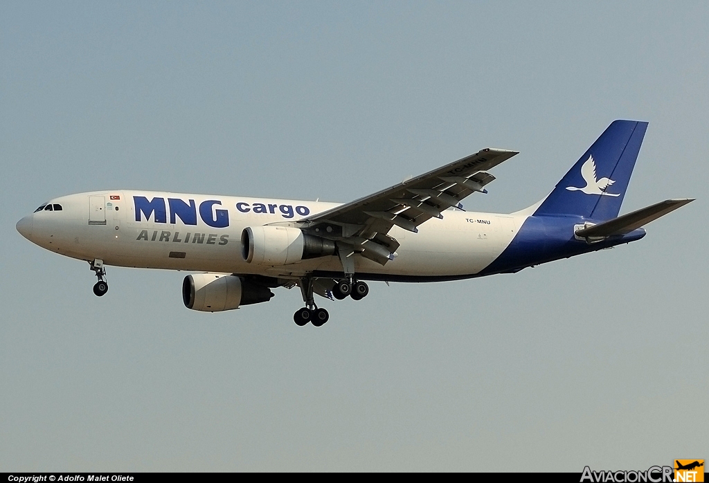 TC-MNU - Airbus A300B4-203(F) - MNG Airlines Cargo