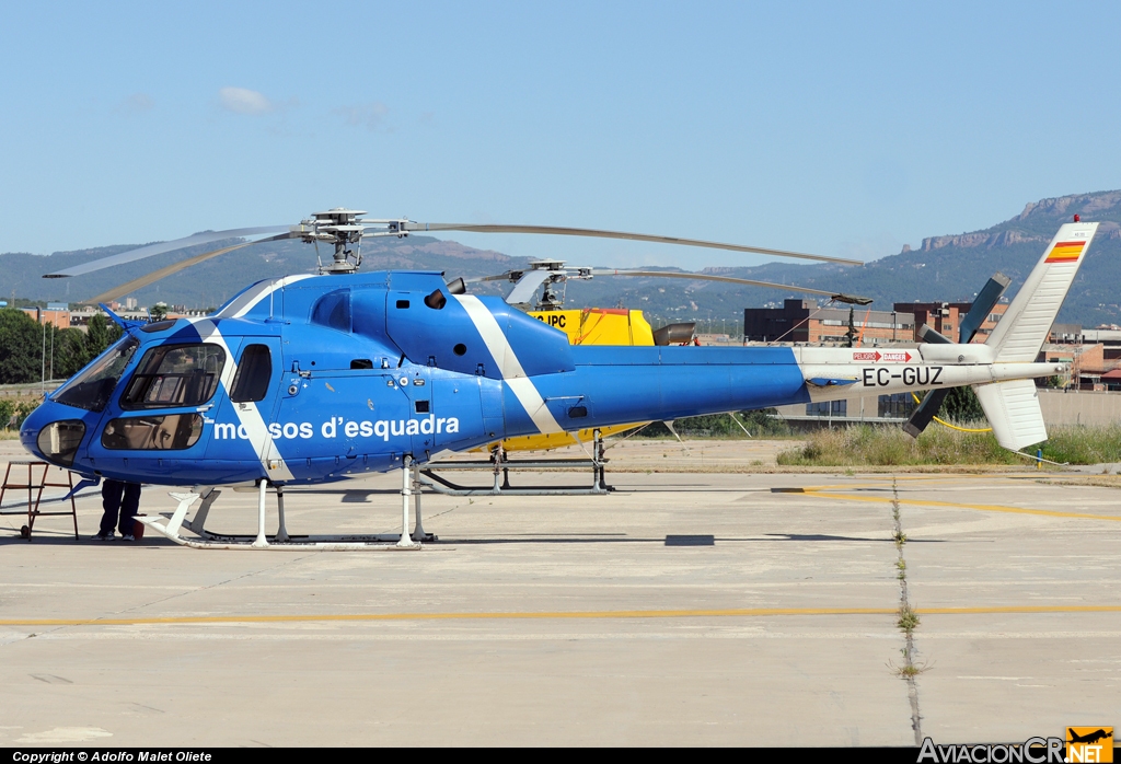 EC-GUZ - Aerospatiale AS 355F-2 Ecureuil 2 - TAF Helicopters