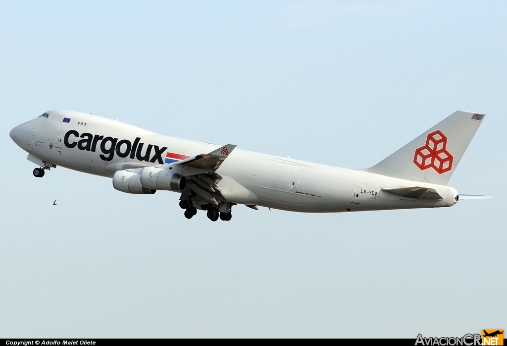 LX-ICV - Boeing 747-428 - Cargolux Airlines International