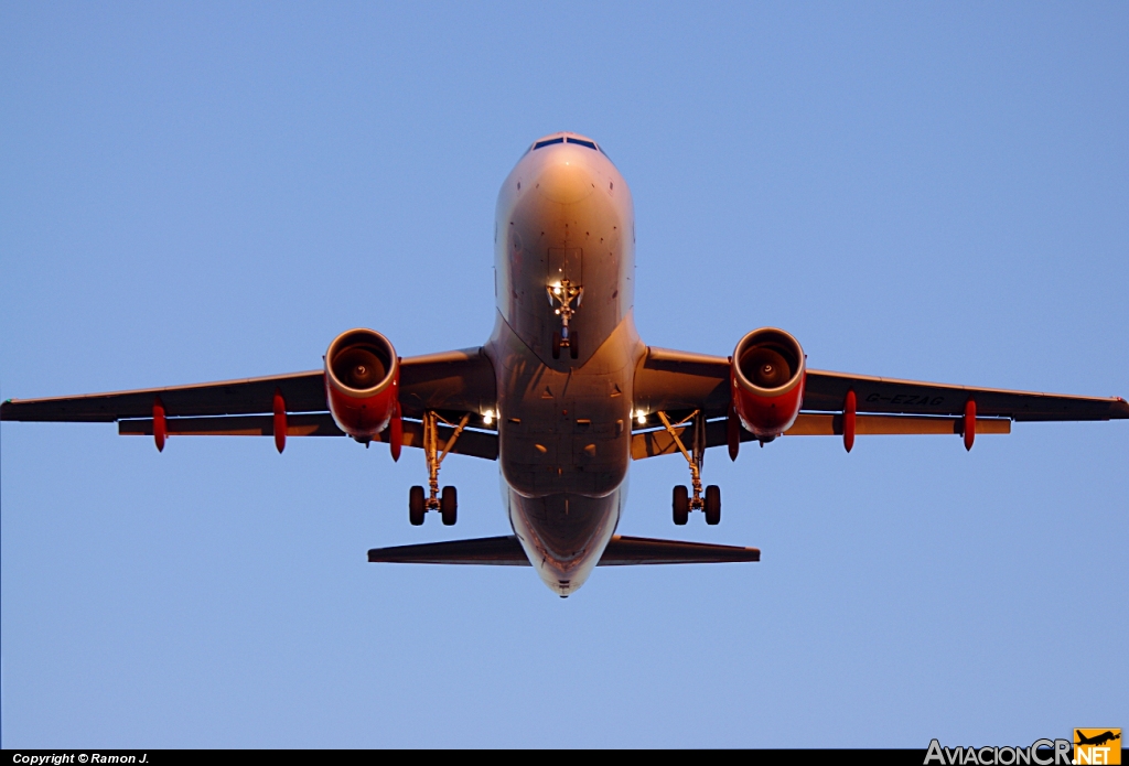G-EZAG - Airbus A319-111 - EasyJet Airlines