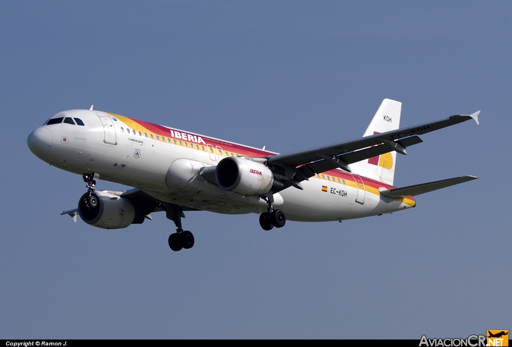 EC-KOH - Airbus A320-214 - Iberia