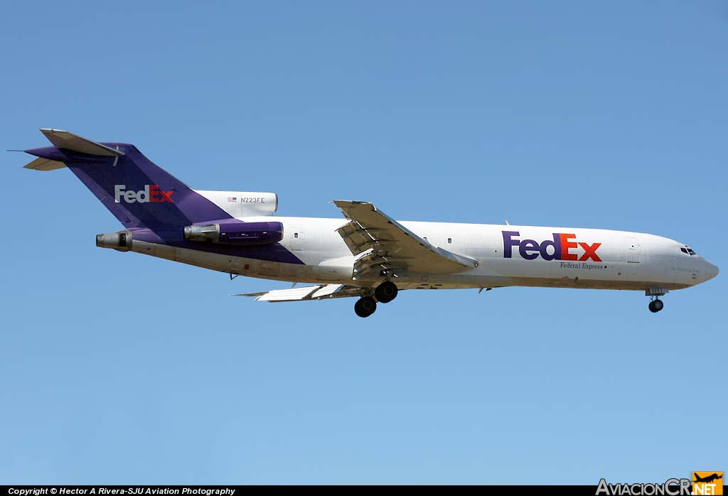 N223FE - Boeing 727-233(Adv)(F) - FedEx