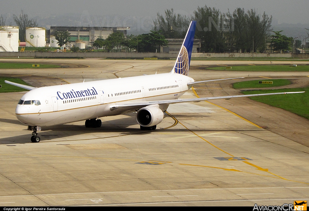 N67058 - Boeing 767-424/ER - Continental Airlines