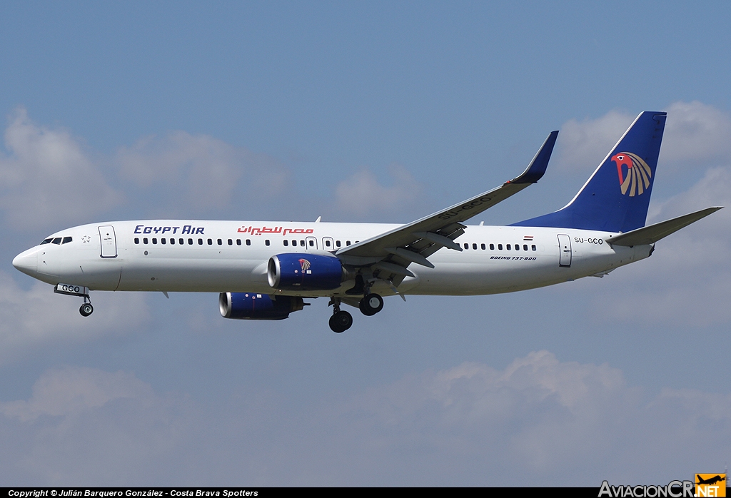 SU-GCO - Boeing 737-866 - EgyptAir