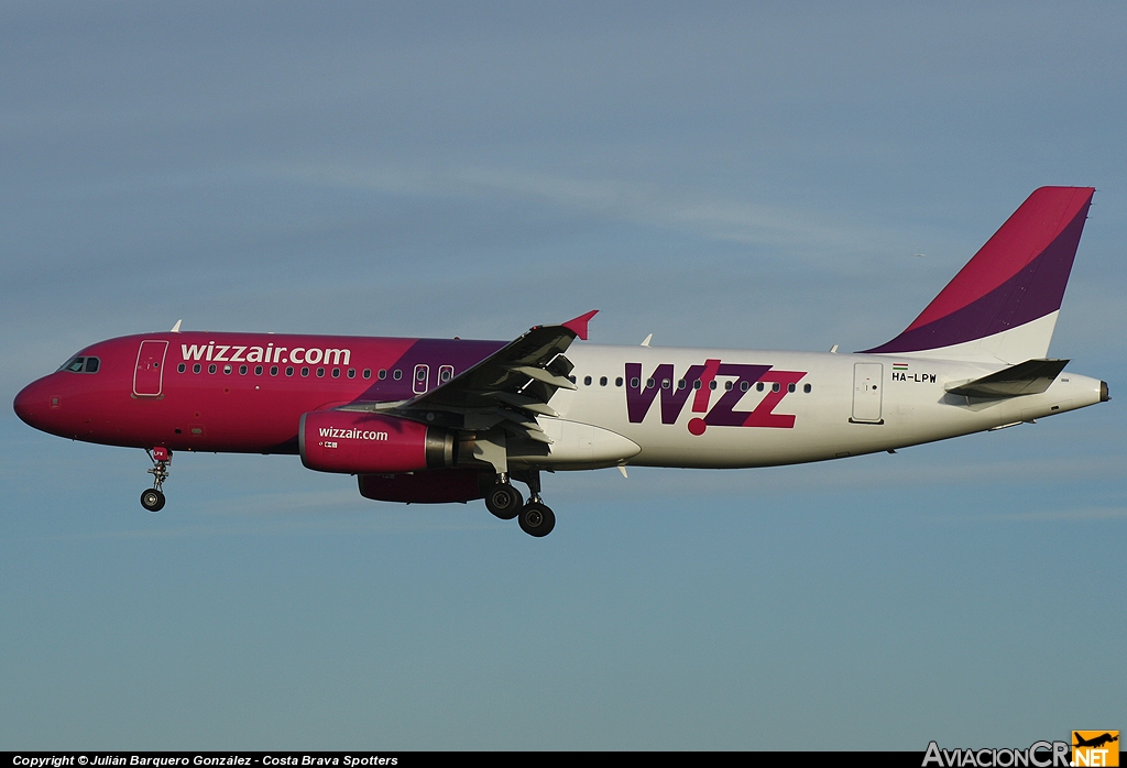 HA-LPW - Airbus A320-232 - Wizzair