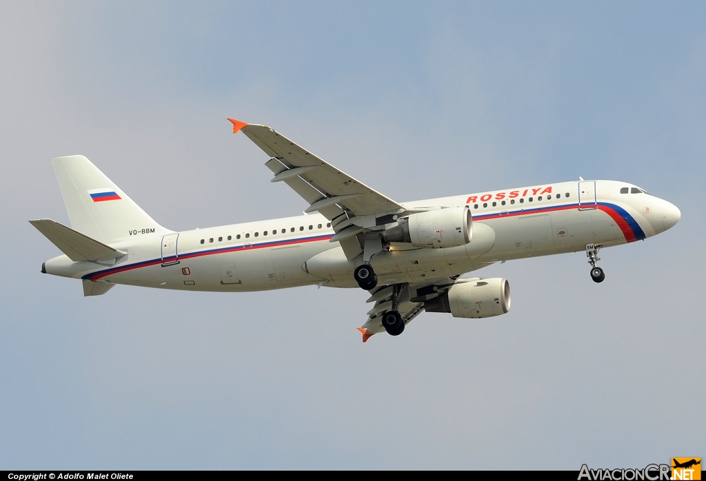 VQ-BBM - Airbus A320-214 - Rossiya Airlines