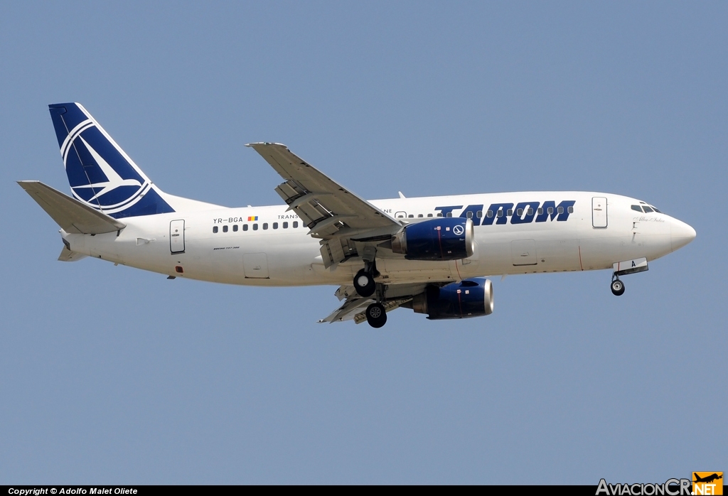 YR-BGA - Boeing 737-38J - Tarom - Romanian Air Transport