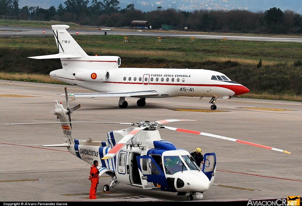 (T.18-2/45 - Dassault Falcon 900B - Fuerza Aérea Espanola