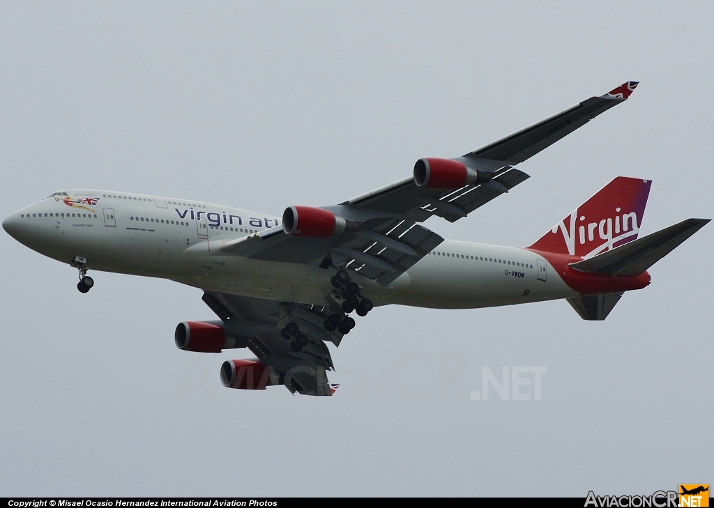 G-VWOW - Boeing 747-41R - Virgin Atlantic