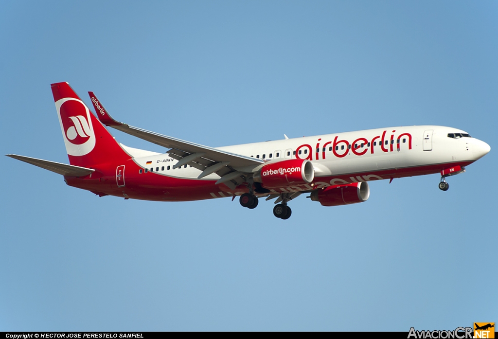 D-ABKN - Boeing 737-86J - Air Berlin